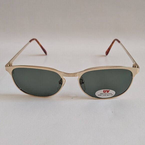 NWT 90's inventory True Vintage Clubman/soho "like" lite green G-15 sunglasses - Picture 1 of 5